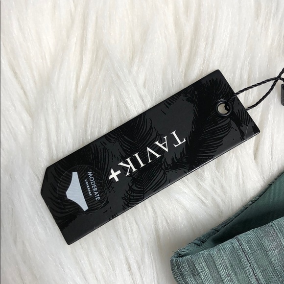 TAVIK PENELOPE SLINKY RIB ONE PIECE MEADOW GREEN - Picture 4 of 6